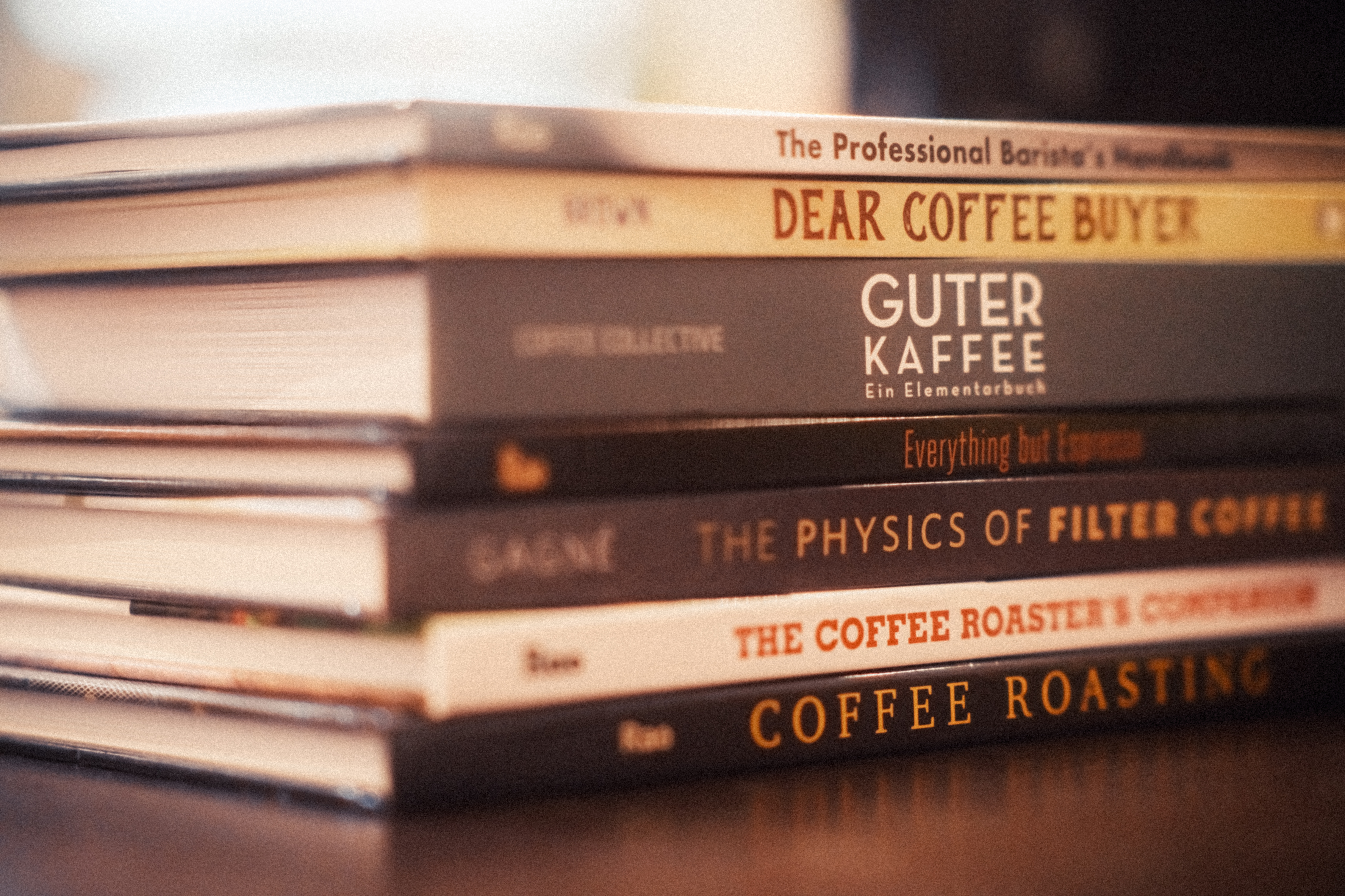 Zu den Büchern über Kaffee